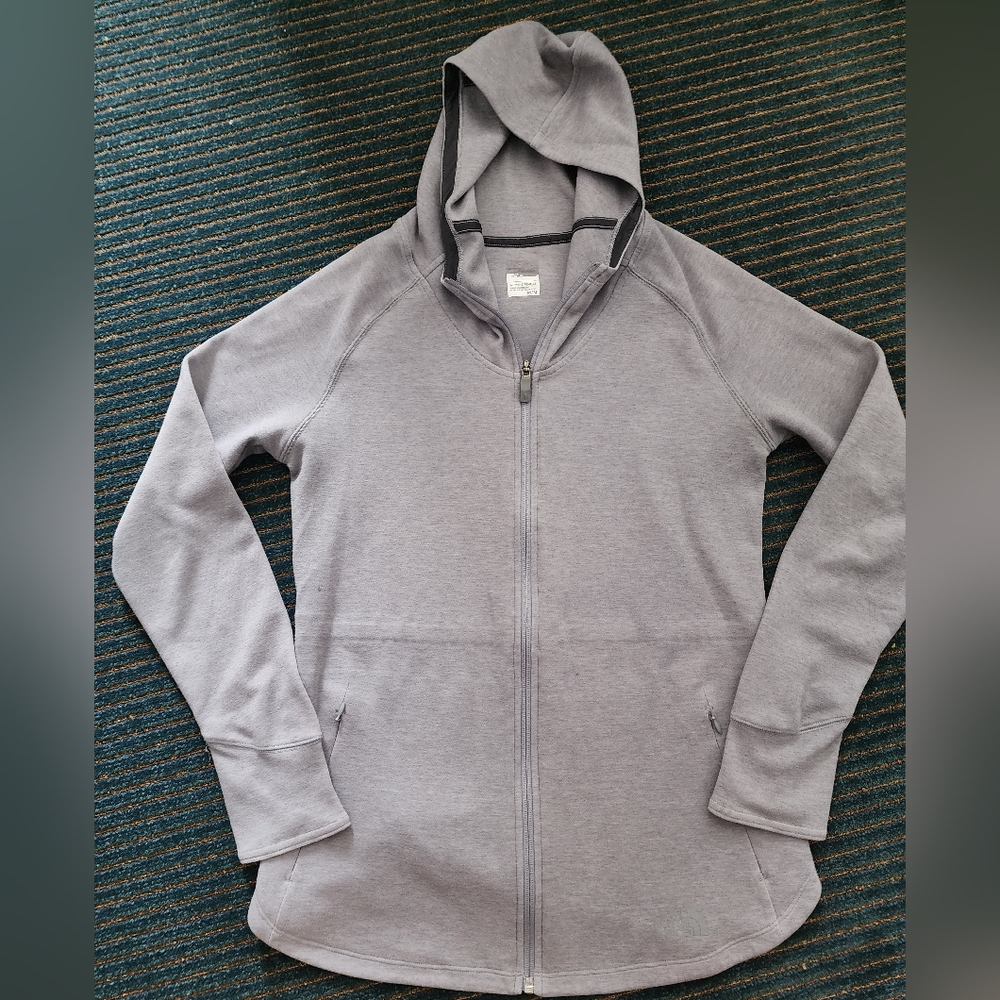 The northface zip up sweater